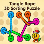 Hazel Tangle Rope 3D: Sorting Puzzle